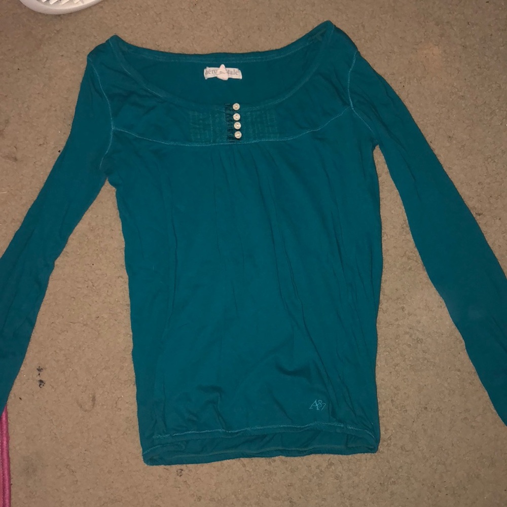 Blue long sleeve Aeropostale shirt